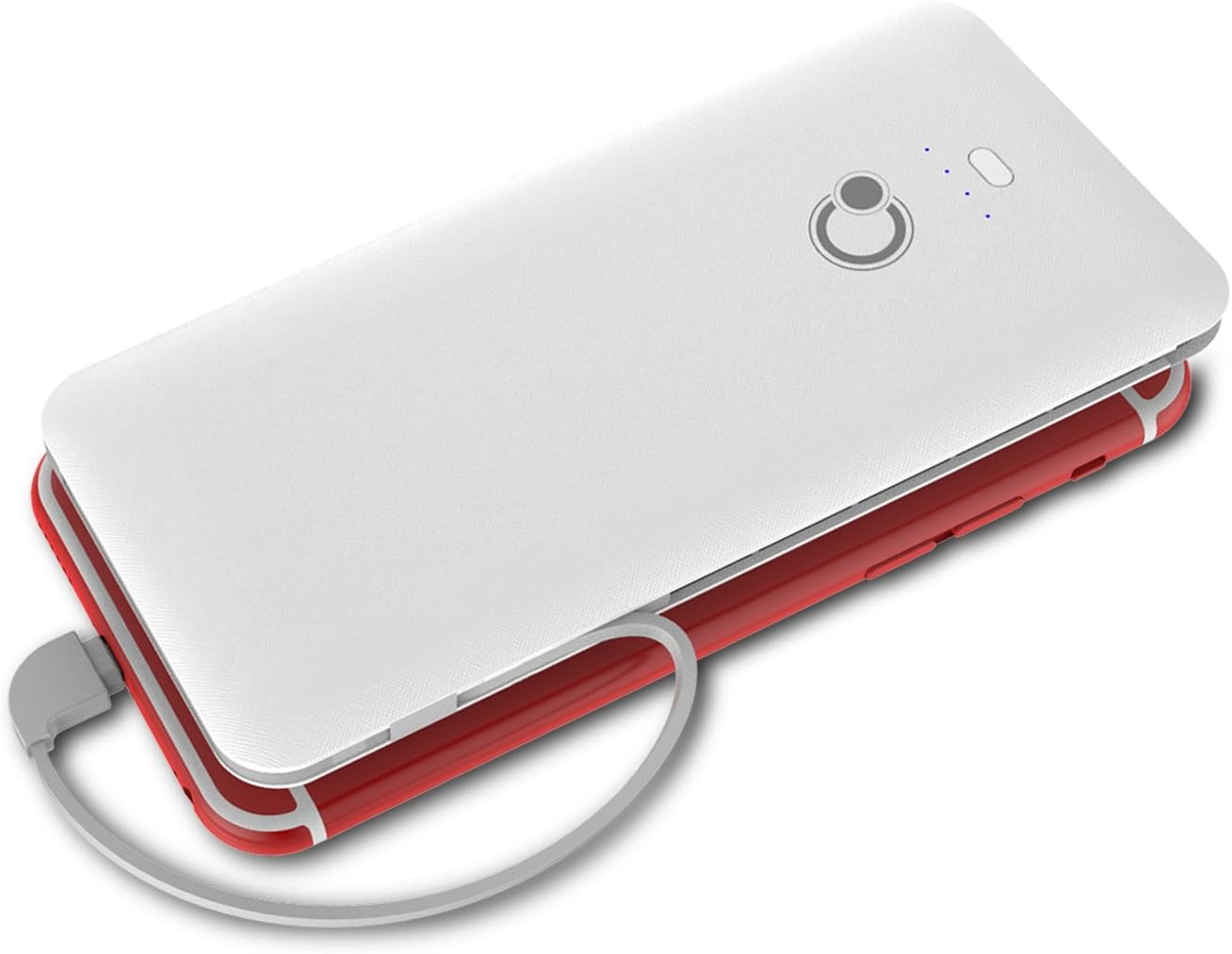 10000mAh Q Portable Charger, Ultra Slim USB C Power Bank, 4 Output Dual Input External Battery Pa... | Amazon (US)