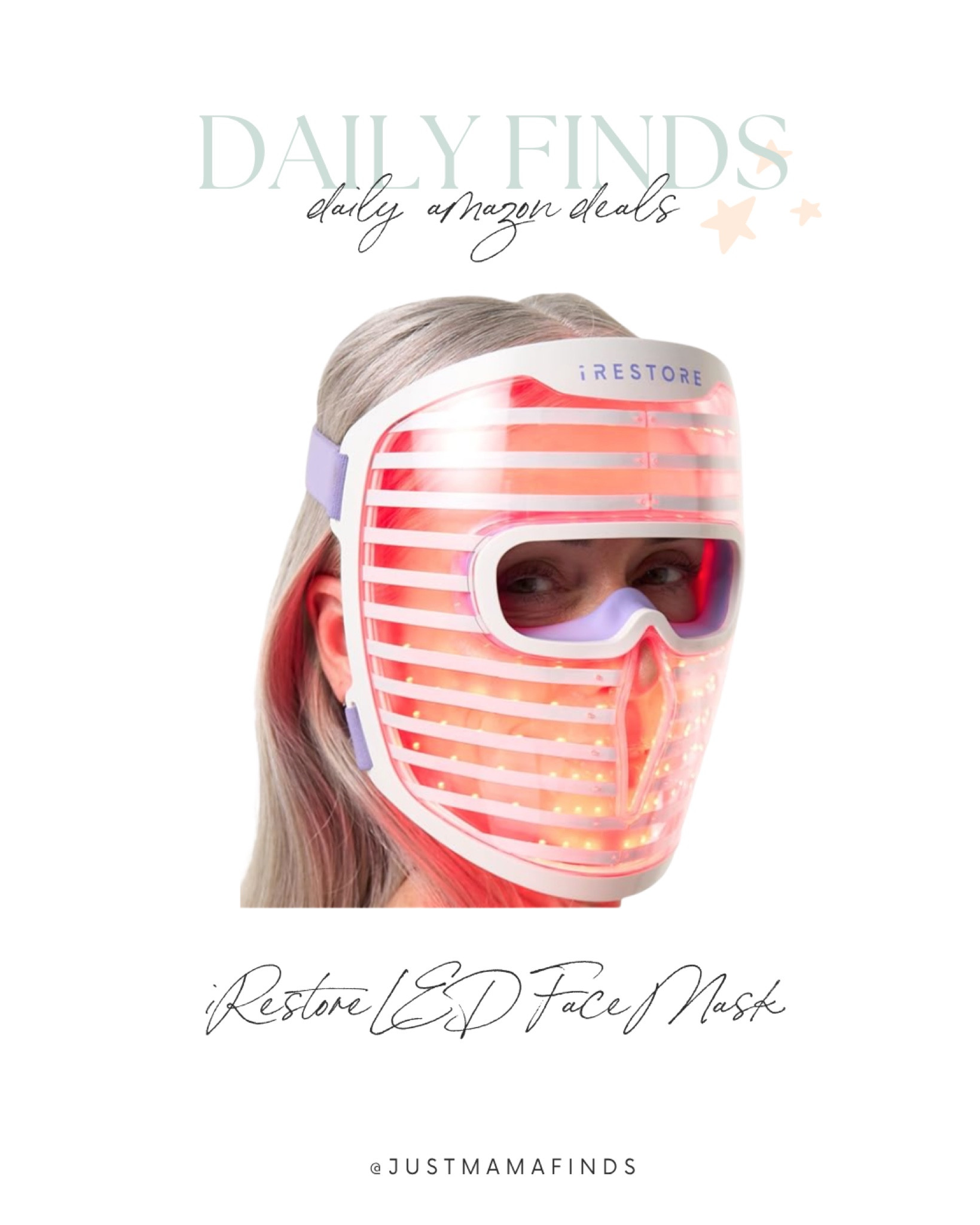 Red light mask is on Amazon daily deals! 

#LTKselfcare #LTKSeasonal #LTKSaleAlert