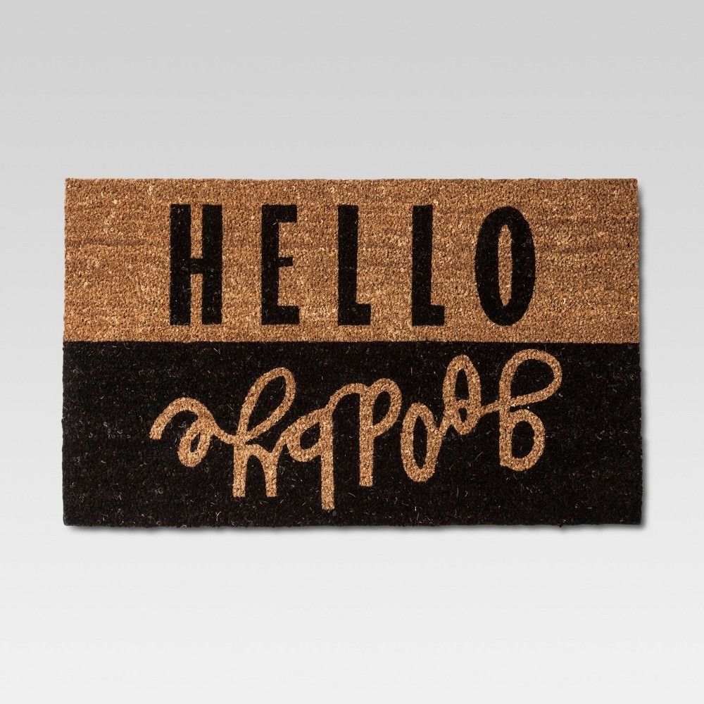 Hello Goodbye Doormat 2'x3' - Room Essentials | Target