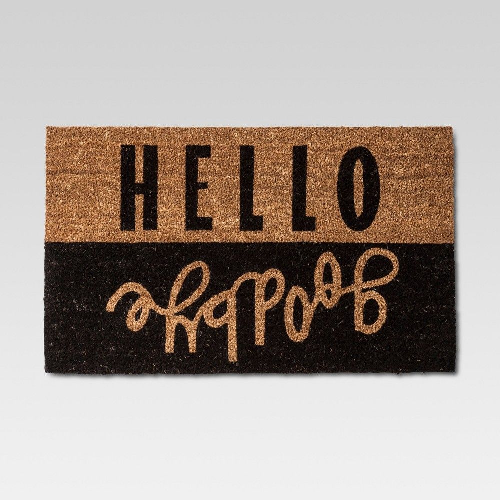 Hello Goodbye Doormat 2'x3' - Room Essentials | Target