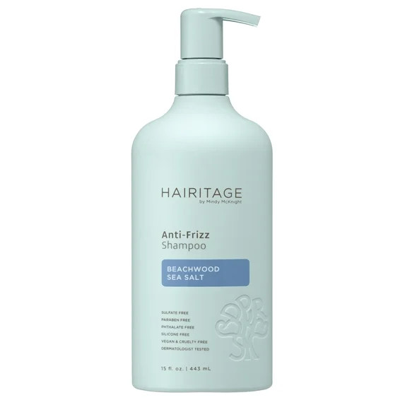 HAIRITAGE Next Gen, Beachwood Sea Salt Anti-Frizz Shampoo, 15 oz | Walmart (US)