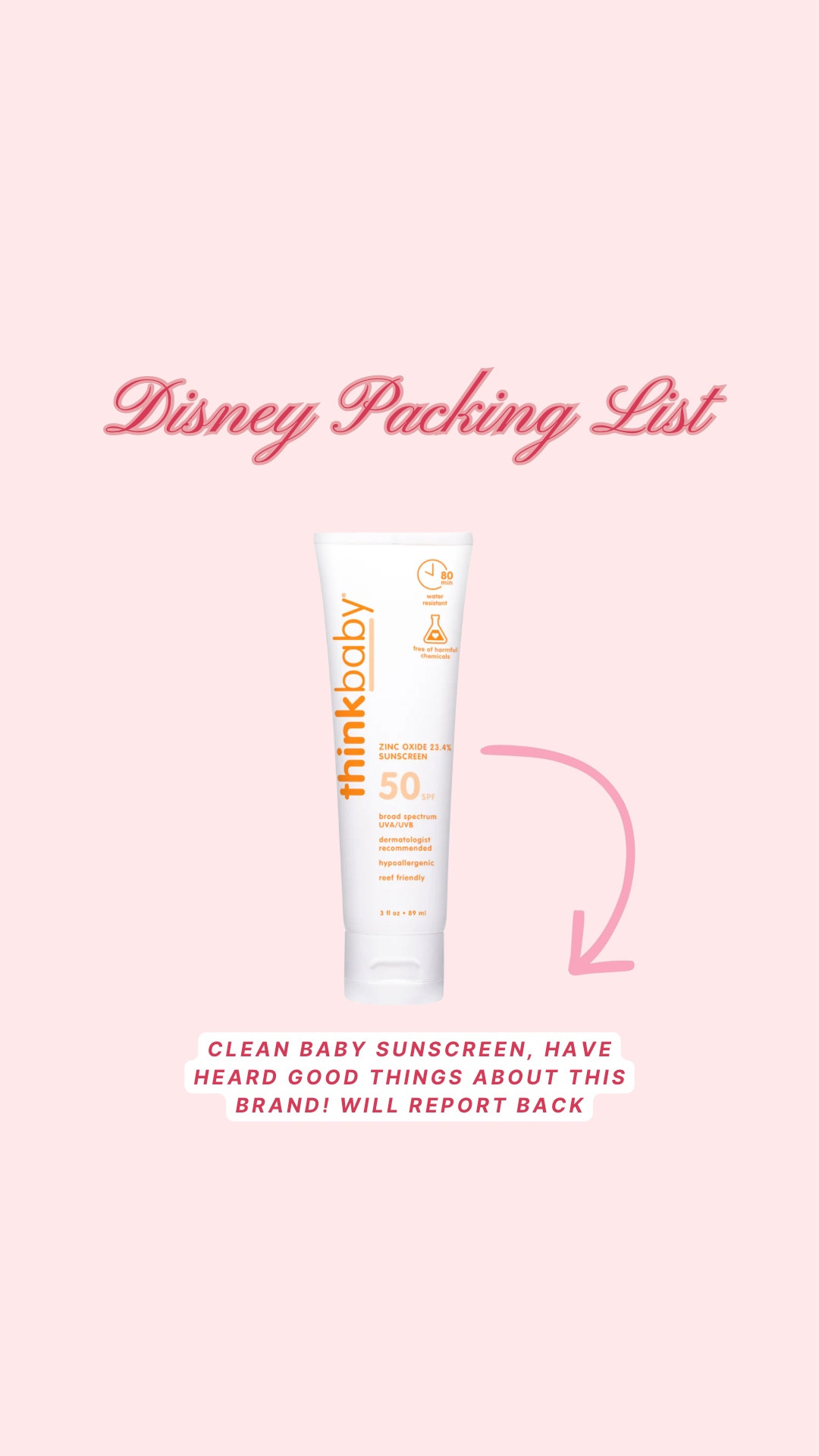 We used this baby sunscreen on our recent Walt Disney World trip! Doesn’t leave a big white cast but has good protection. 

Traveling to Disney with a baby doesn’t have to be stressful 🤍 sharing my best tips to make it smooth, fun, and actually enjoyable for everyone 🐭✨ from packing smart to tips on how to manage a baby at the Disney parks—these little hacks make the biggest difference for a magical trip with your little one

disney travel tips / disney with baby / disney mom tips / disney baby essentials / diaper bag essentials / baby travel must haves / flying with baby / travel stroller / baby carrier / breastfeeding on the go / baby care center disney / rider swap disney / disney packing list / mom travel hacks / family vacation tips / baby friendly travel / disney world with baby / disneyland with baby / mom life travel / baby schedule on vacation / disney mom outfit / mom essentials

#LTKmomlife #LTKBaby