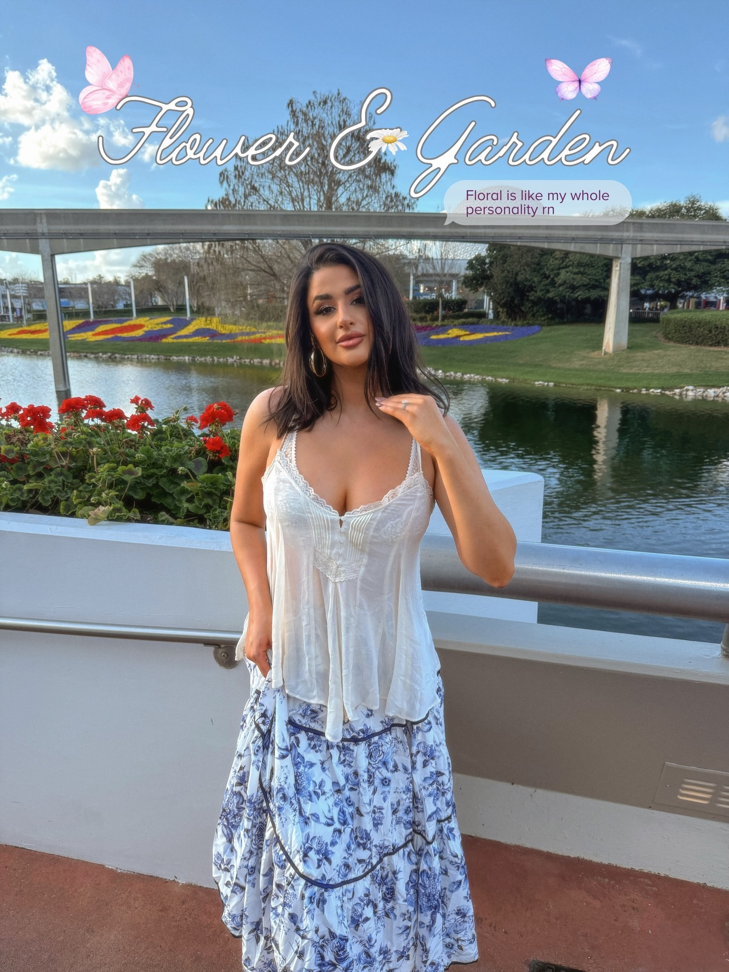 Spring is our reminder that EVERYTHING can begin again. 🦋✨🌸🍃🦢

Spring feels like hope. 🌸
What’s your favorite thing about this season?

#epcot #epcotflowerandgardenfestival #spring #disney #disneystyle