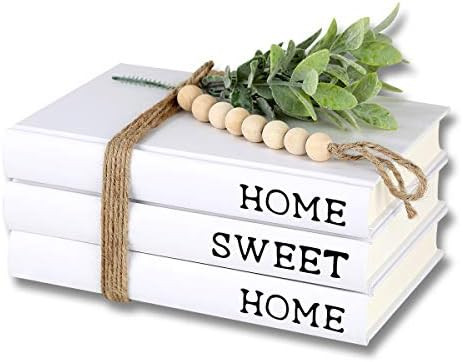 Amazon.com: Decorative Books Stack,Farmhouse Books,Rustic Hardcover Decorative Books for Modern D... | Amazon (US)