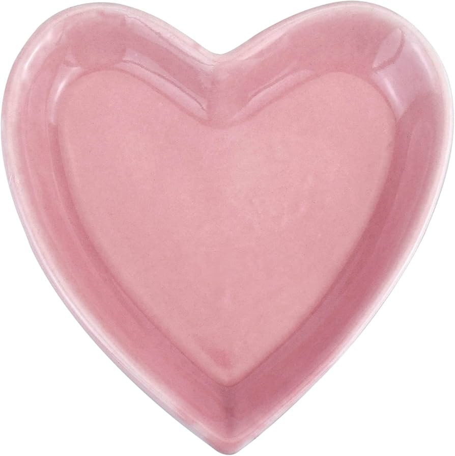 Lelucermaire Jewelry Tray Ceramic Ring Dish Ring Holder Decorative Trinket Dish Friend Gifts for ... | Amazon (US)