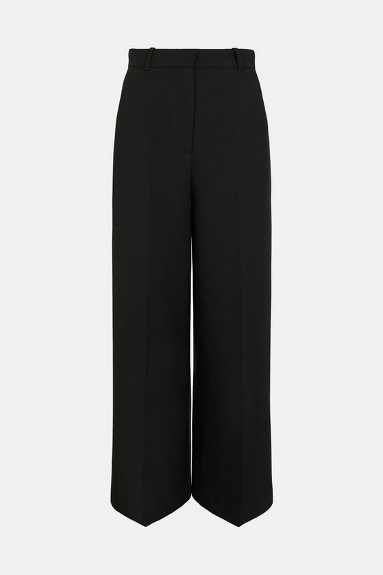 Premium Tailored Wide Leg Trouser | Warehouse UK & IE