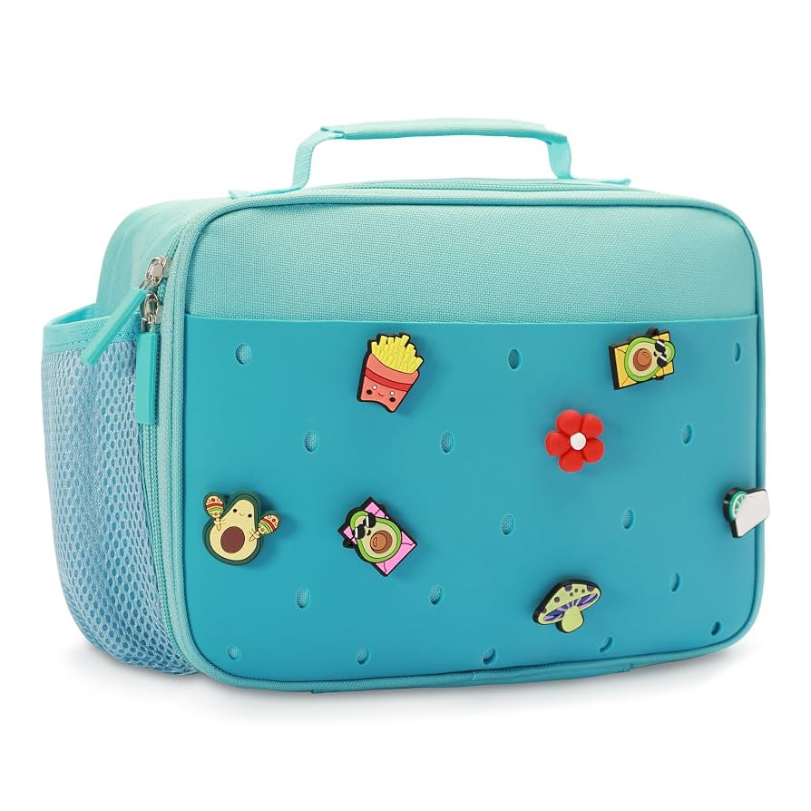Kid Insulated Lunch Bag Cute Lunch Box Reusable Lunch Tote for School Picnic Birthday Gifts for B... | Amazon (US)