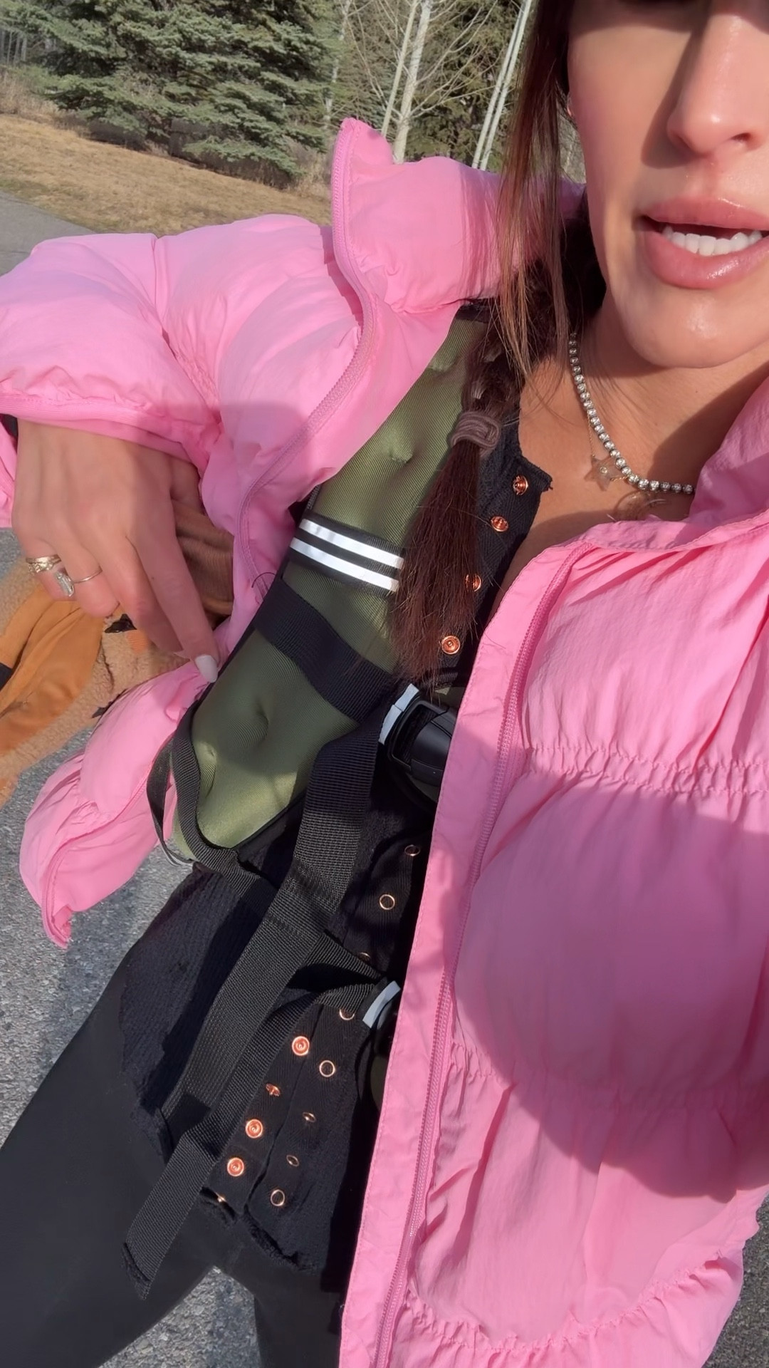 Non-toxic cotton activewear, target jacket, weighted vest and my earring stack!

Spring walking outfit 

#LTKootd #LTKmorningroutine #LTKfitnessgoals