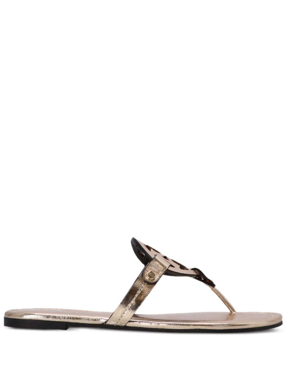 Tory Burch Miller sandals - Gold | Farfetch Global