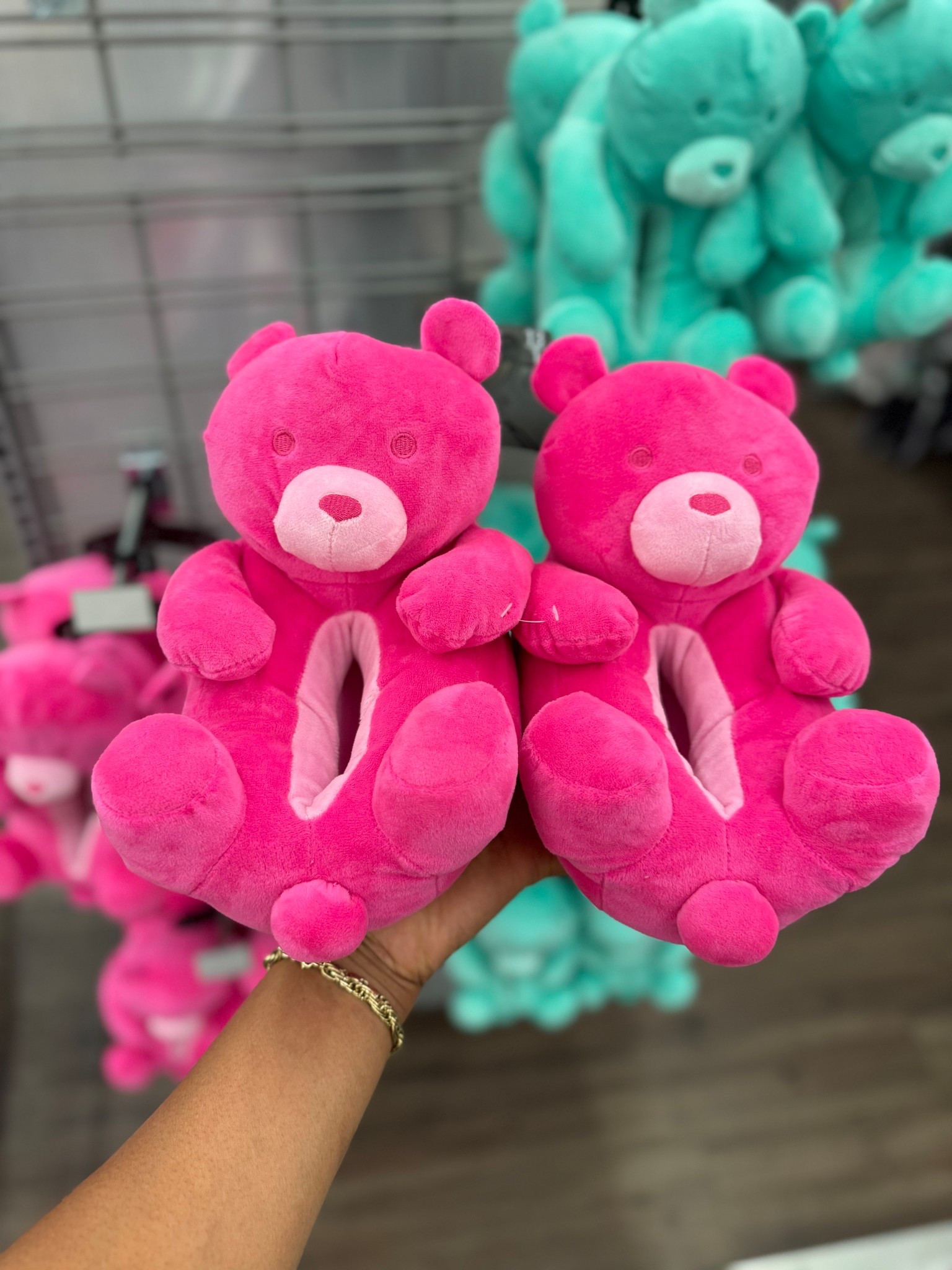 These kids valentines slippers from Walmart are absolutely adorable! They come in pink and the prettiest turquoise!

#LTKKids