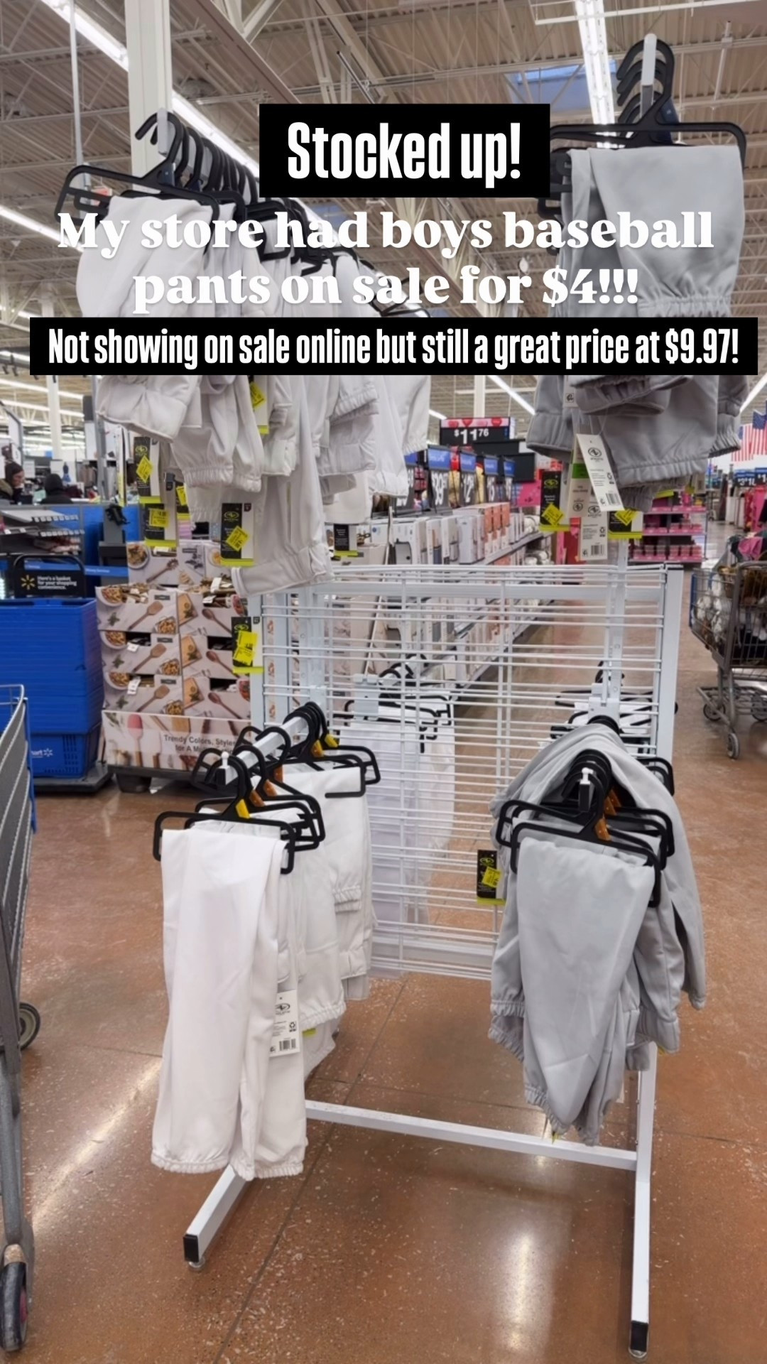 My store had boys baseball pants marked down to $4!!! They are not on sale online but still a great deal at under $10!!! 



#LTKActive #LTKSaleAlert #LTKKids