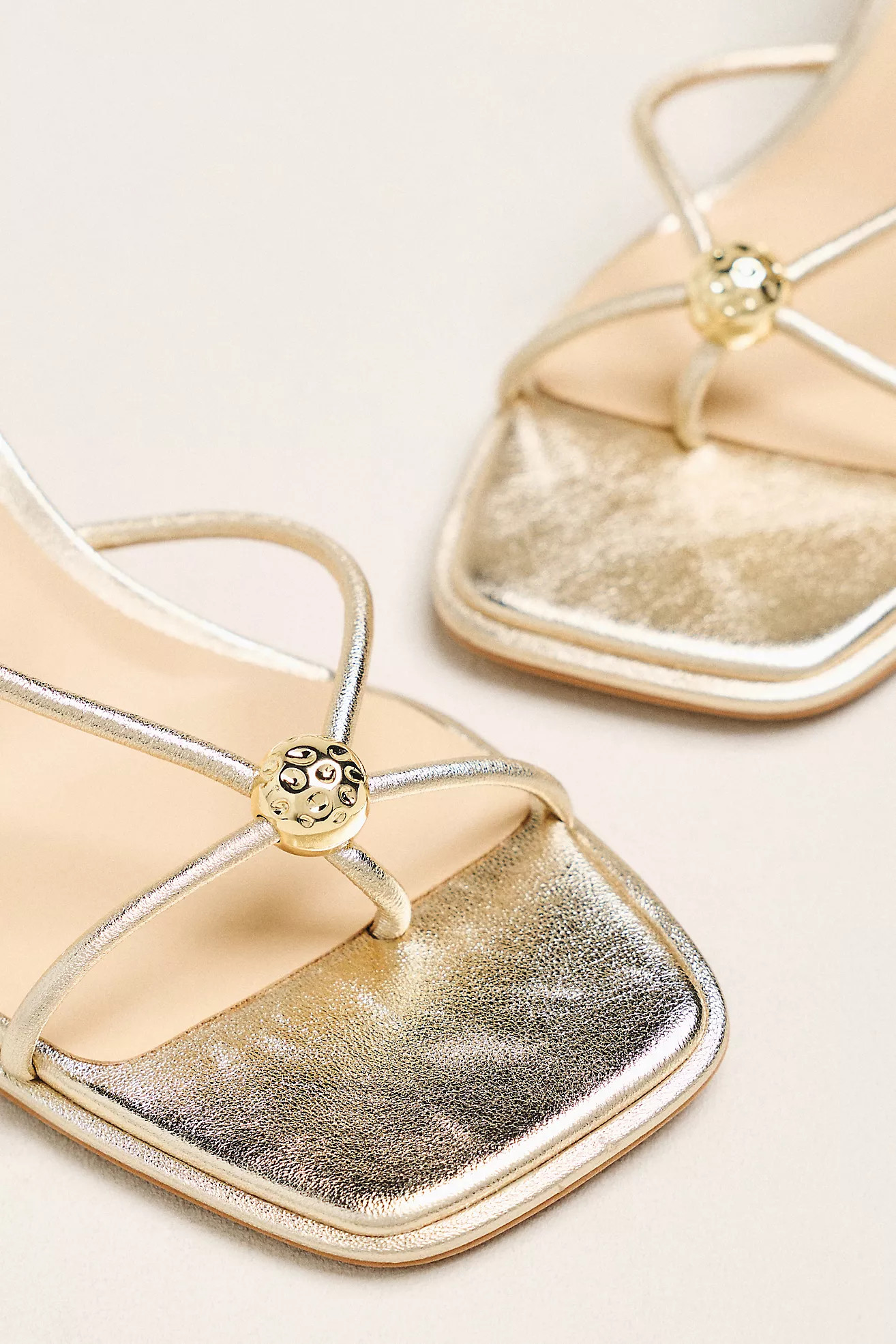 Dolce Vita Mylee Strappy Kitten Heels | Anthropologie (US)