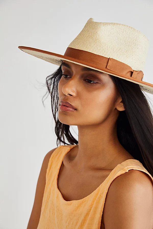 Jo Straw Rancher by Brixton at Free People, Natural, M | Free People (Global - UK&FR Excluded)