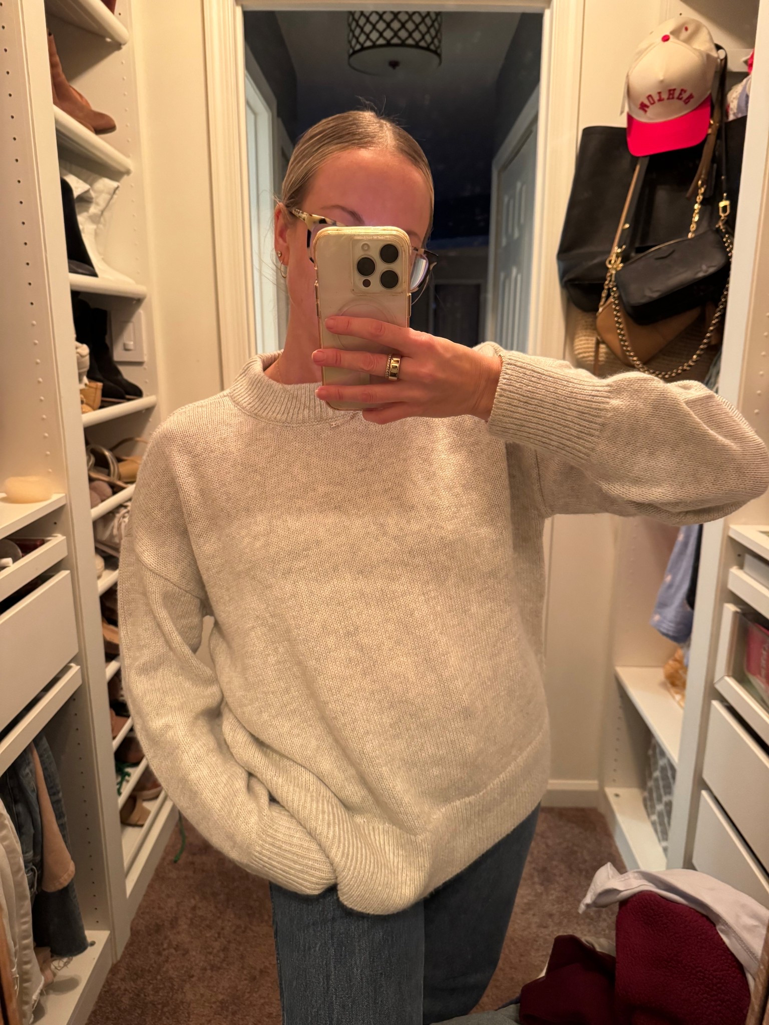 Loving this basic crew neck from Target. Wearing an XS 

#LTKPetite #LTKFindsUnder50 #LTKStyleTip