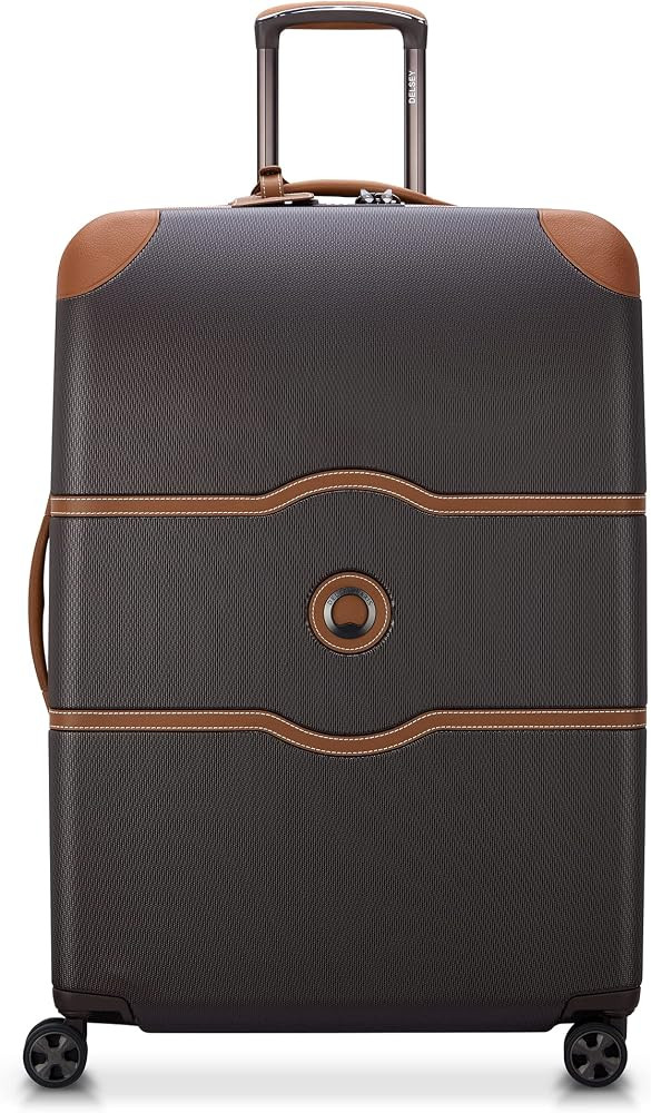 DELSEY Paris Chatelet Hardside 2.0 Luggage with Spinner Wheels, Brown, Carry-on 21 Inch, No Brake | Amazon (US)