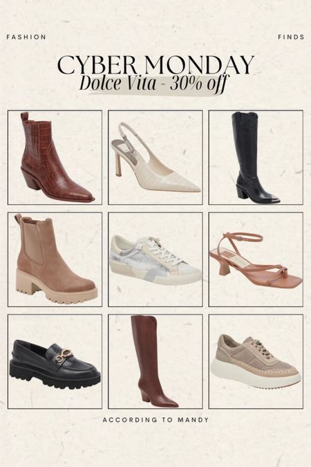 Dolce Vita Cyber Monday Sale - 30% OFF!!!

Fashion finds, inspo, boots, shoes, heels, loafers, sneakers

#LTKsalealert #LTKshoecrush #LTKCyberWeek