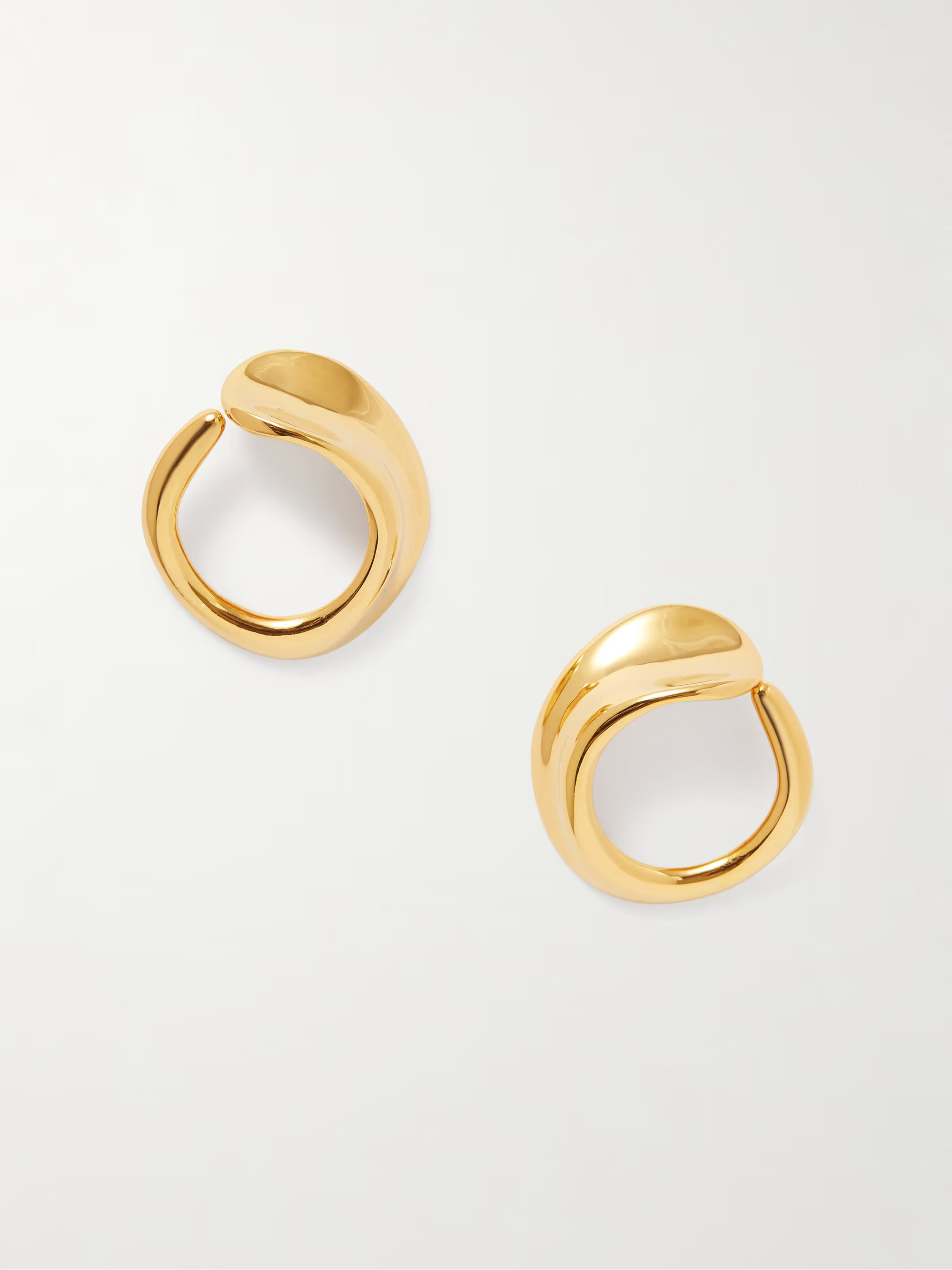 Marta gold vermeil hoop earrings | NET-A-PORTER (UK & EU)