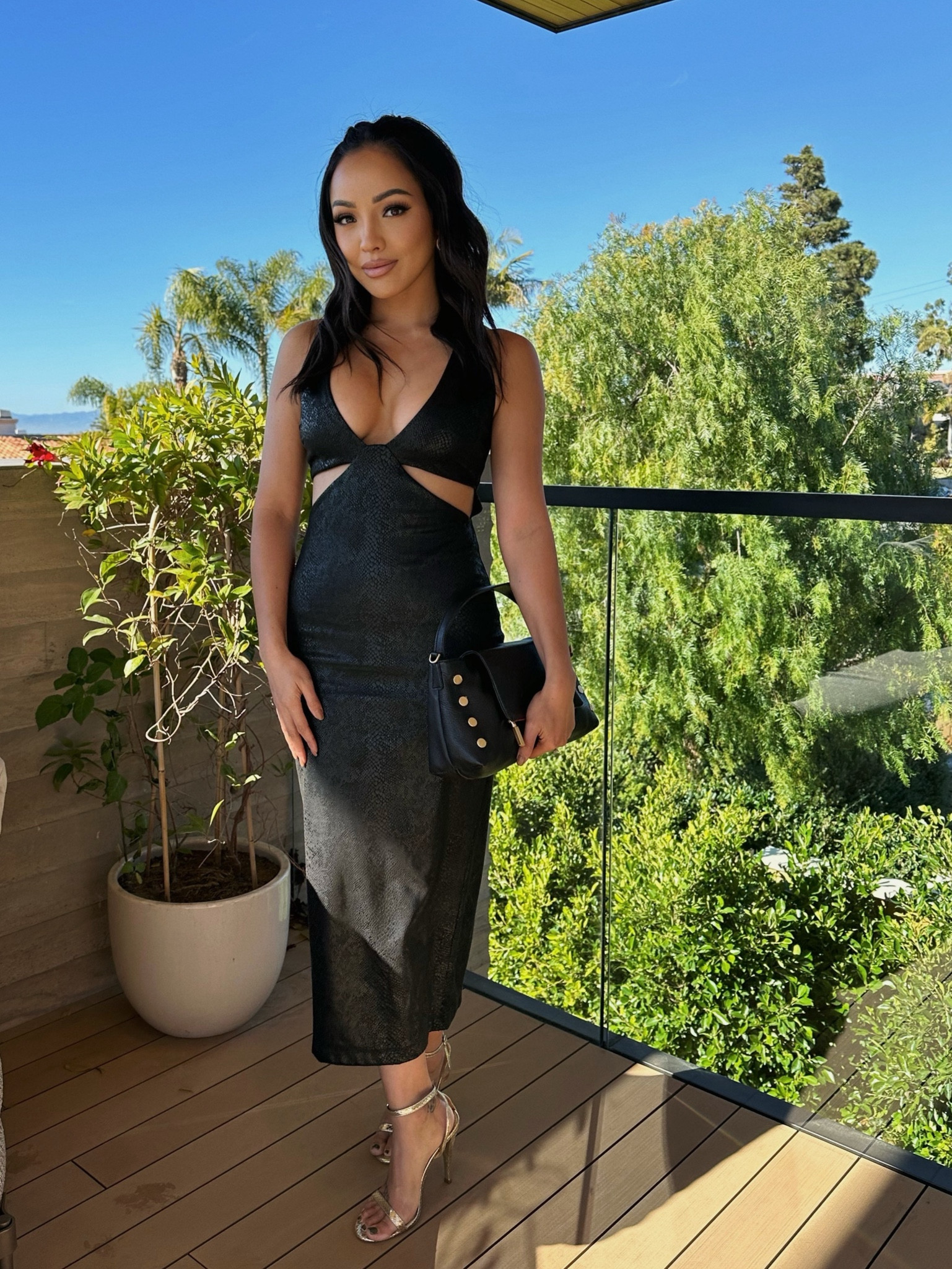 LBD with a little spice. Wearing a size small.