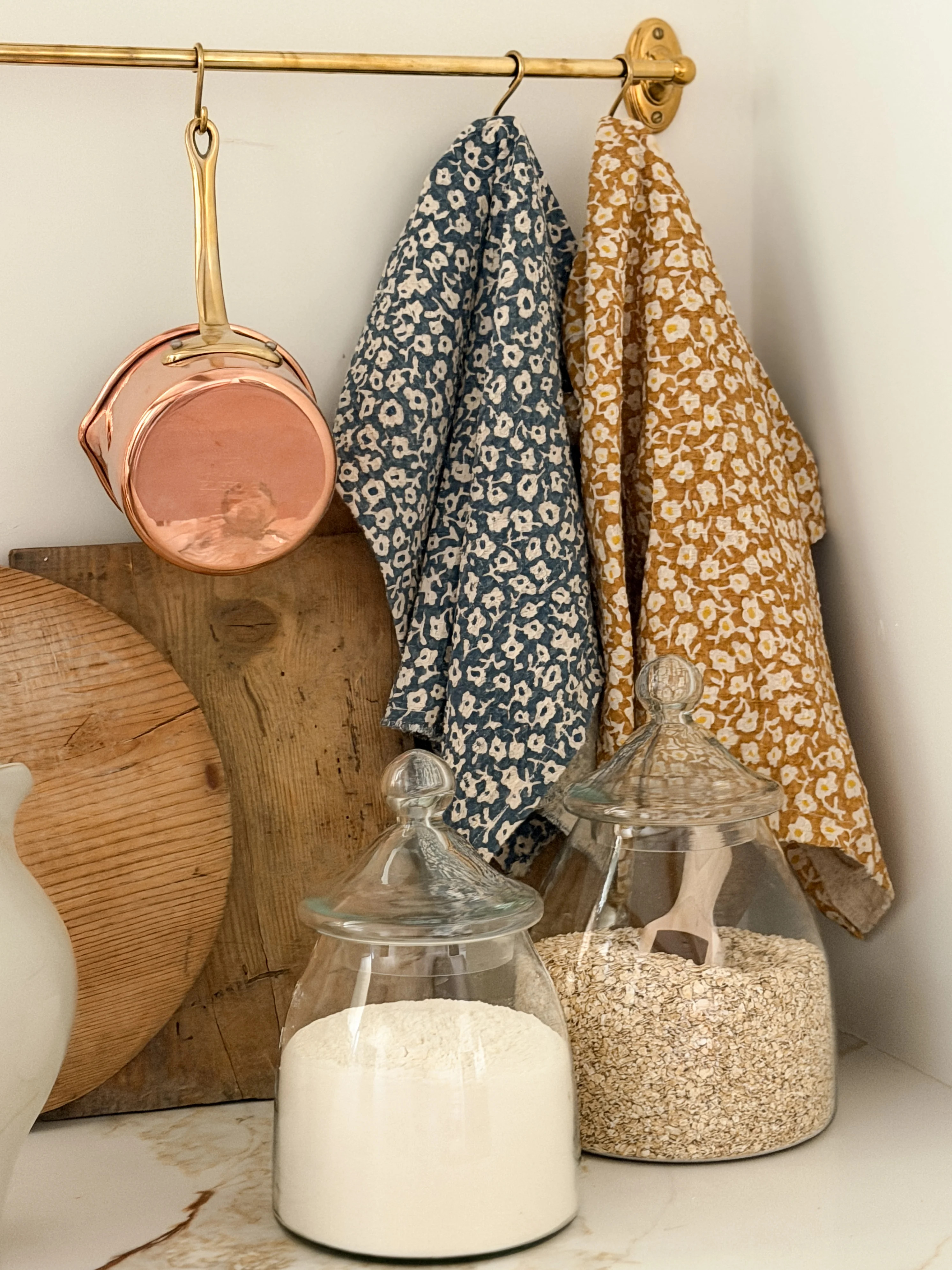 Floral Dishtowel | Cottage and Key