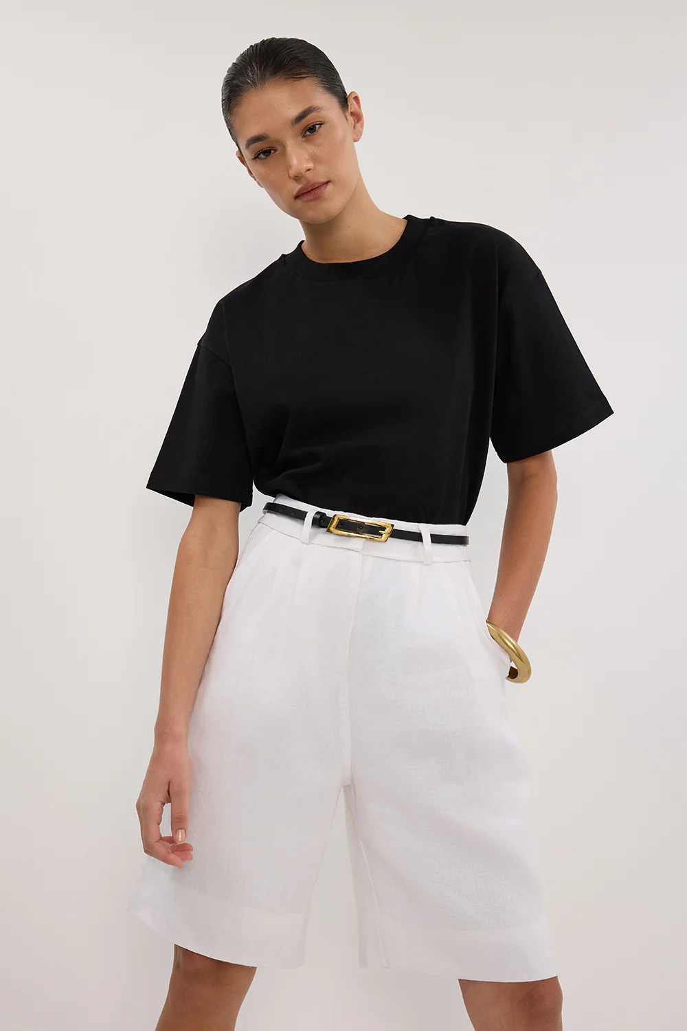 NOAH BLACK SIGNATURE COTTON TEE | DISSH