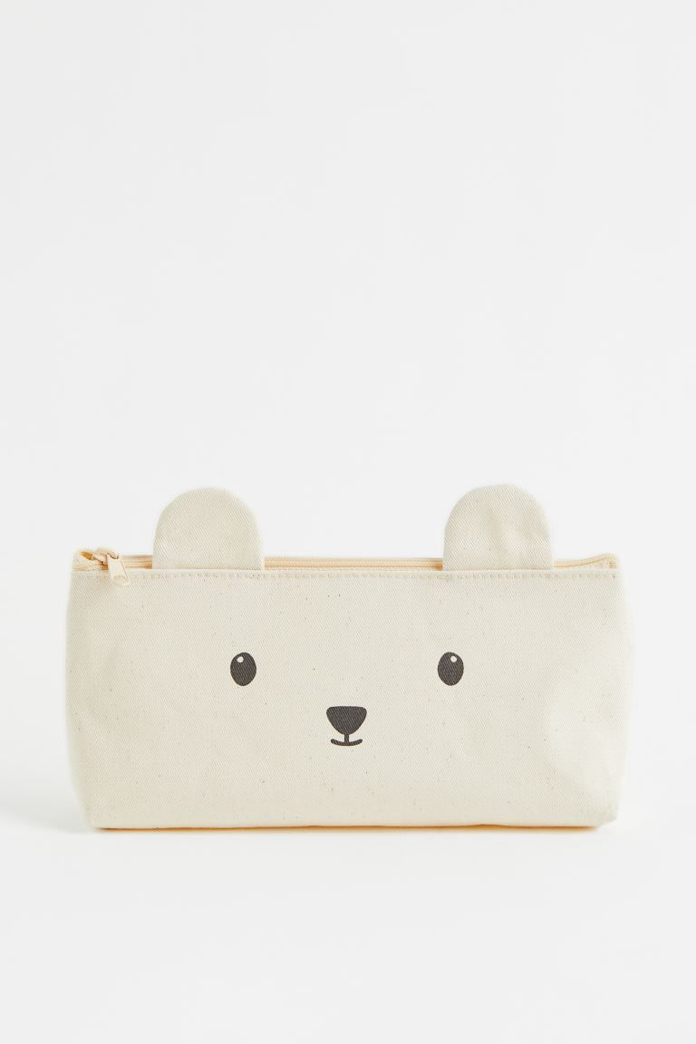 Cotton Canvas Pencil Case | H&M (US + CA)