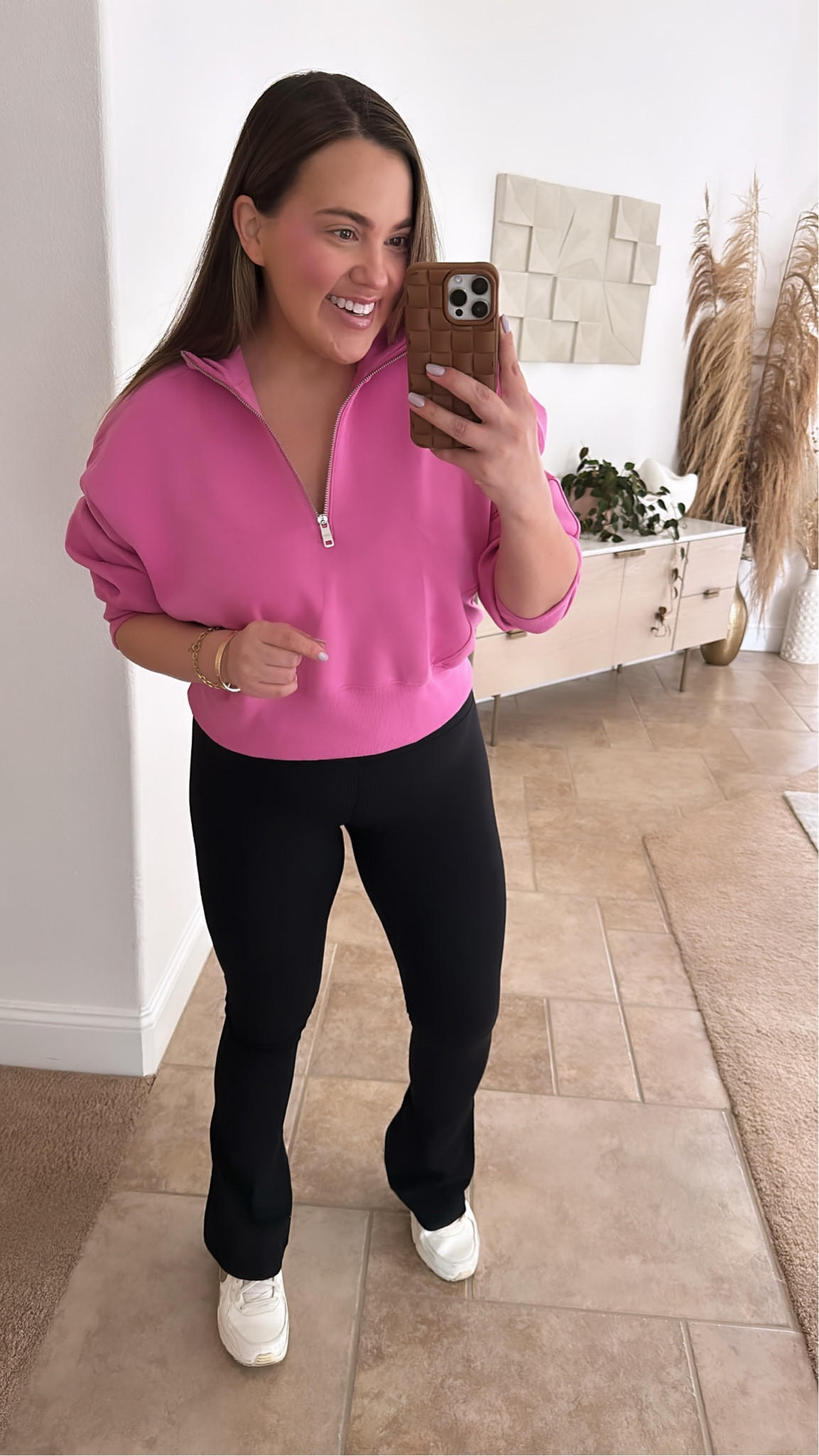 DYING over this new YPB color. size large! size 8 in the ribbed pants 

#LTKSeasonal #LTKmidsize