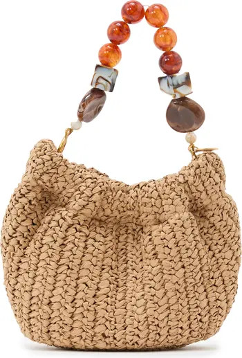 Reiss Erin Woven Straw Top Handle Bag | Nordstrom | Nordstrom