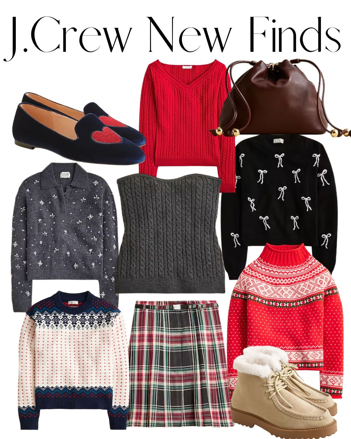 New J.Crew winter and holiday styles have just landed on the site 

#LTKSeasonal #LTKHoliday #LTKootd