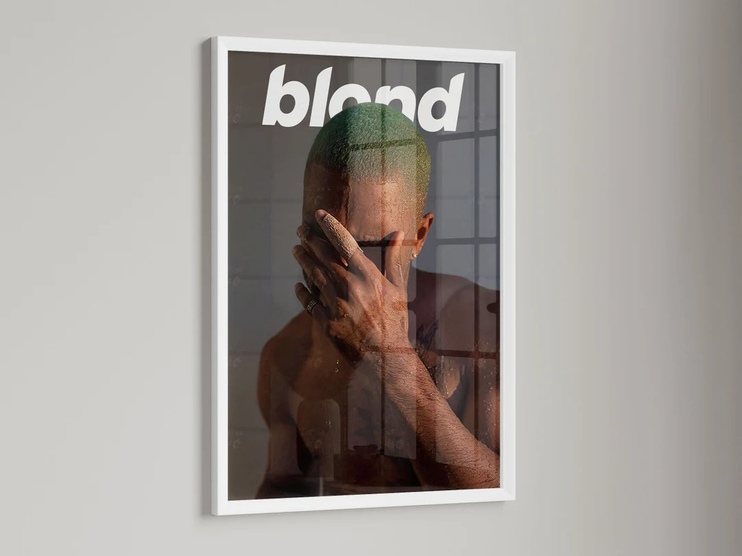 Frank Ocean Poster Blond Poster Print, Premium Matte Print Poster, Frank Ocean Wall Art, Frank Oc... | Etsy (US)