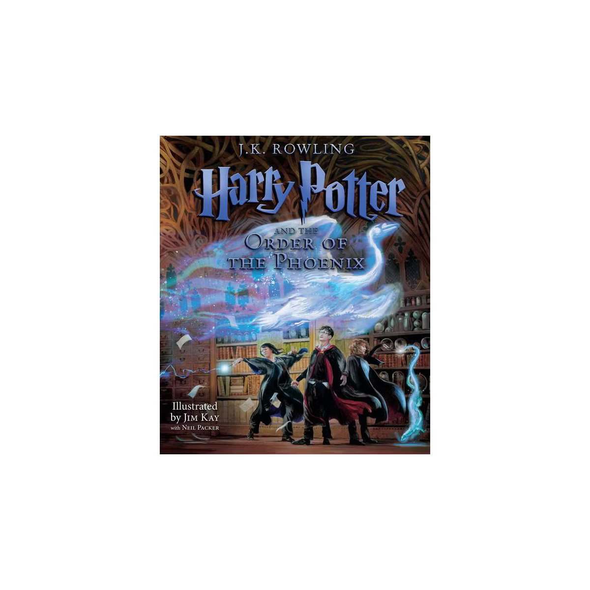 Harry Potter and the Order of the Phoenix: The Illustrated Edition (Harry Potter, Book 5) (Illust... | Target