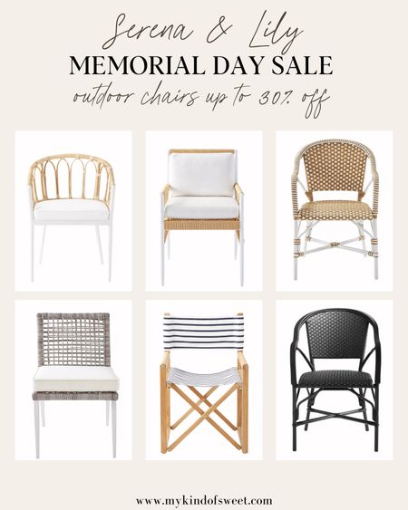 Serena & Lily’s Memorial Day Sale is here. These outdoor chairs are the perfect patio picks.

#LTKHome #LTKSaleAlert #LTKStyleTip