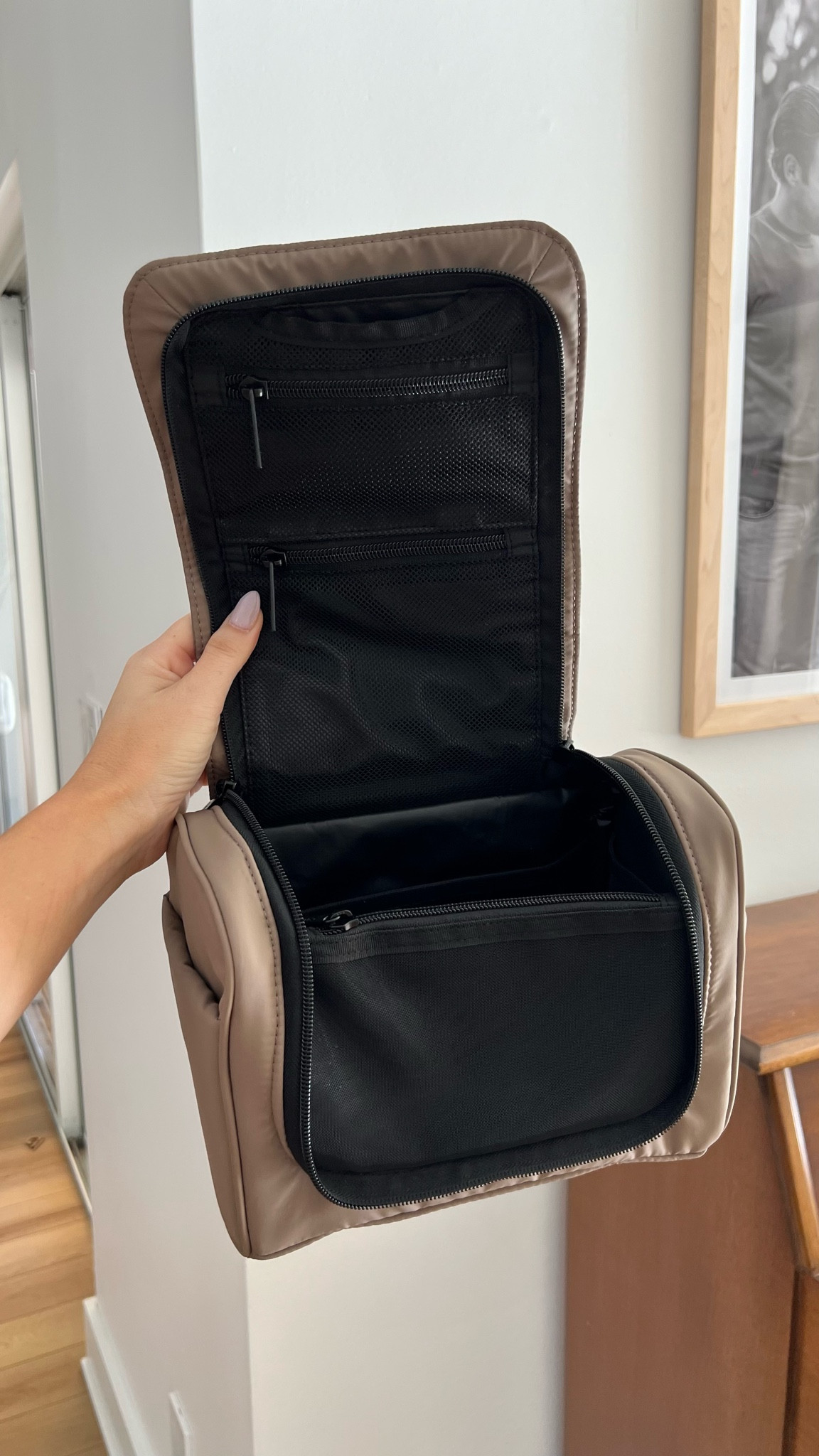 I love this travel toiletry bag! #toiletries #toiletry #travelbag #bag #travel #makeupbag #makeup #traveling 

#LTKtravel #LTKitbag #LTKfindsunder100