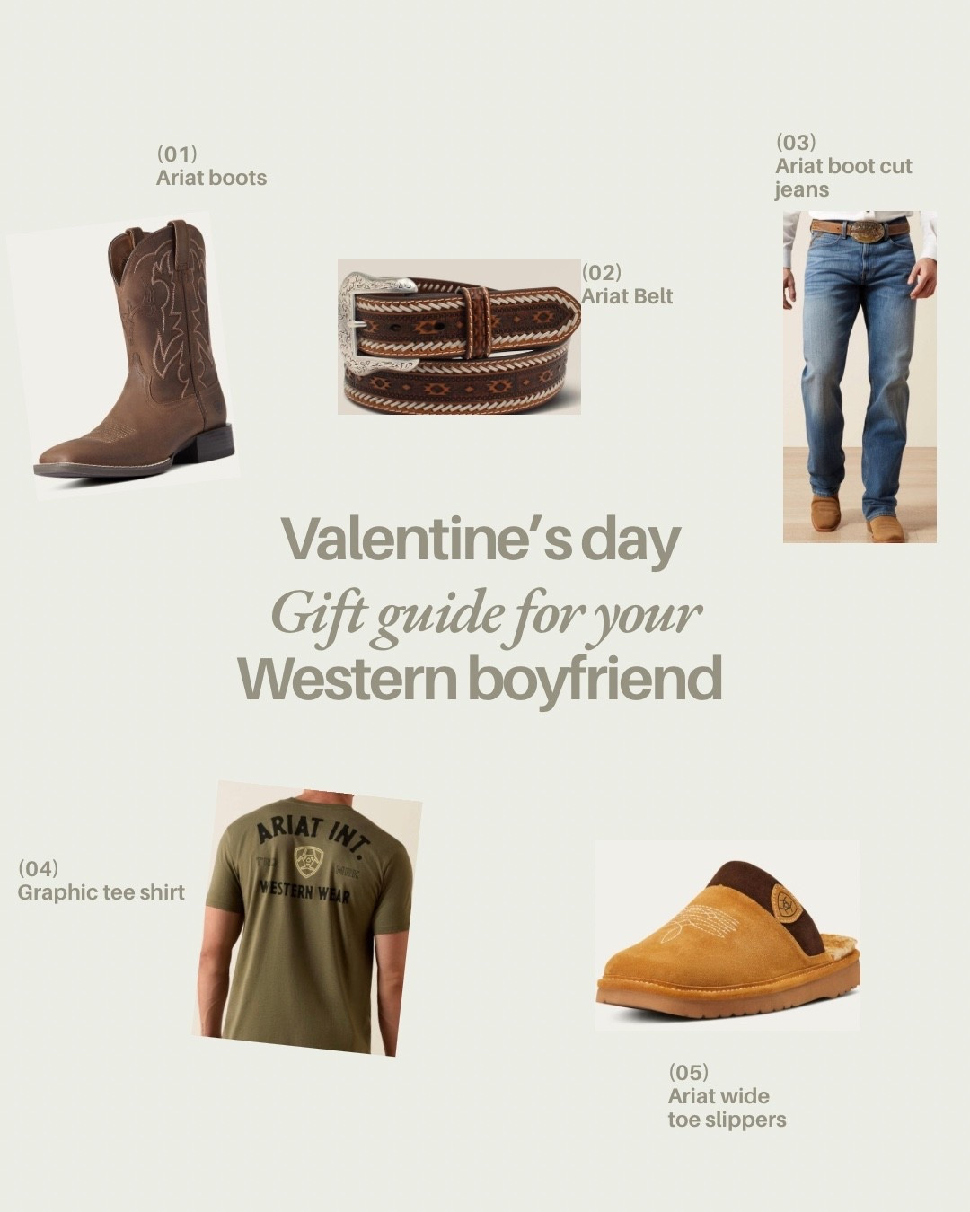 Valentine’s Day gift for your western boyfriend 
#western #country #ariat #boots #giftguide #gift 

#LTKcanada #LTKgiftguide #LTKdatenight