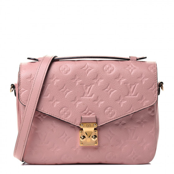 LOUIS VUITTON Empreinte Pochette Metis Rose Poudre | Fashionphile