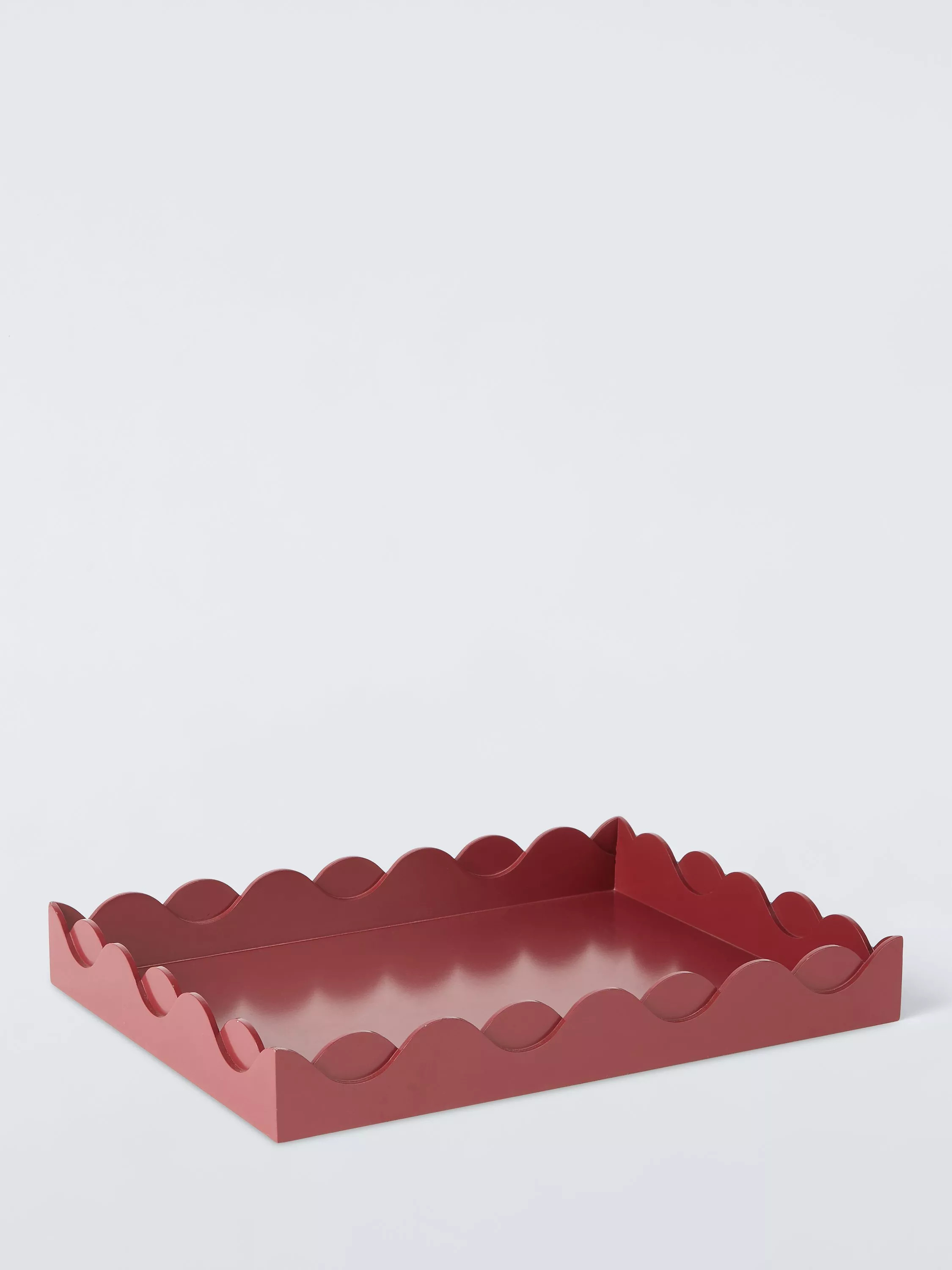 John LewisScalloped Bubble Lacquer Tray, FSC-Certified (MDF) | John Lewis (UK)