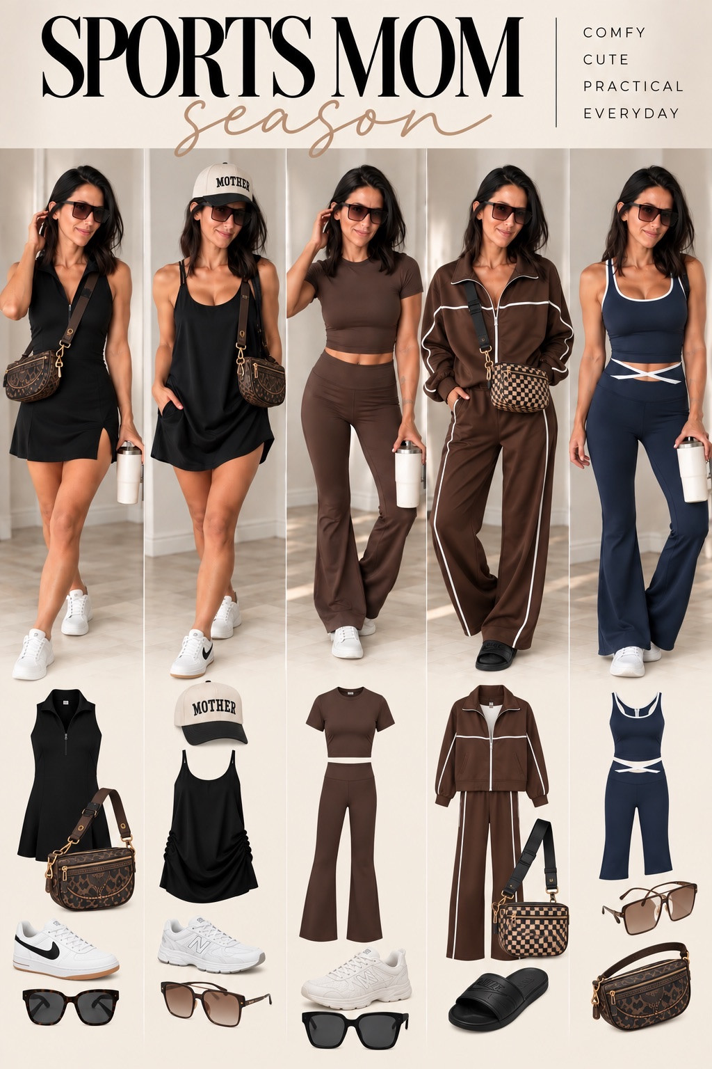 Cute, comfortable & actually wearable 🤎 Consider this your shortcut to getting dressed without overthinking it. Easy matching sets + everyday outfits that work for errands, school drop-off, lunch, travel & everything in between. I linked the full looks + accessories so you can shop your favorite (or add the whole outfit to cart 😉).

#LTKdayinmylife #LTKmomlife #LTKootd