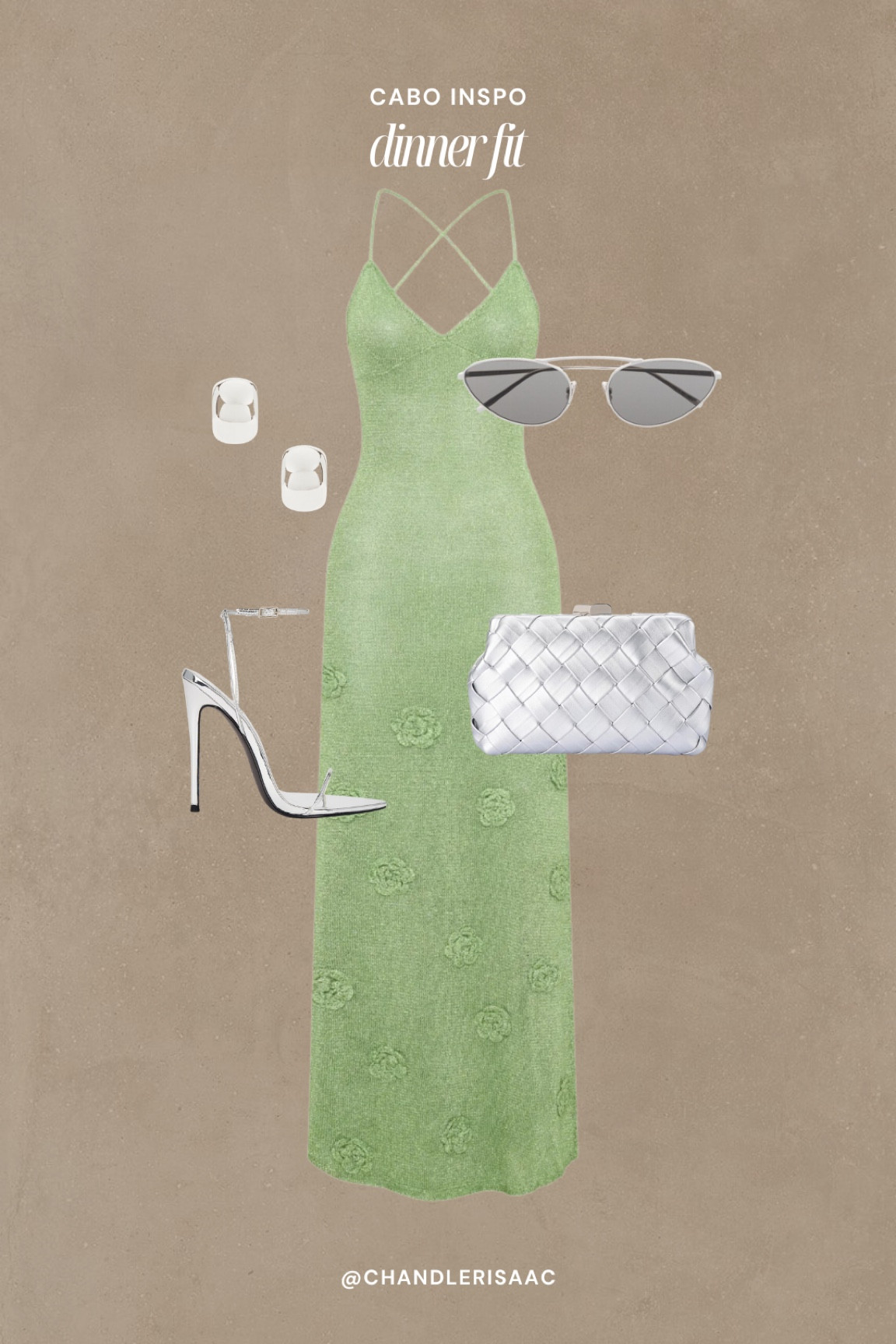 This green dress is so beautiful!

Dress l heels