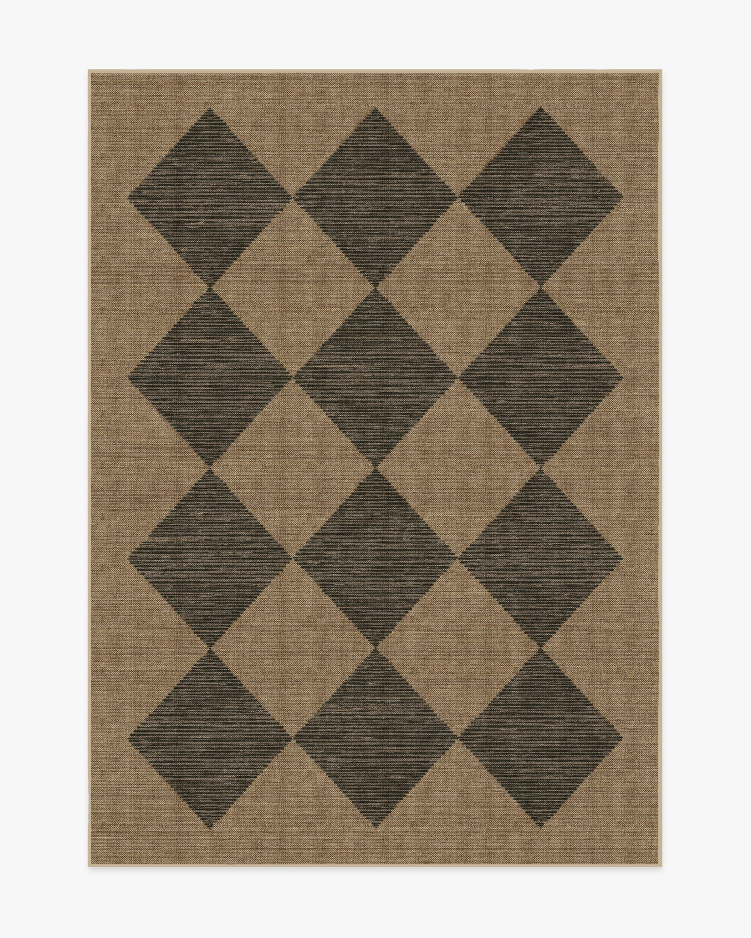 goop Salerno Soft Black Re-Jute Rug | Ruggable