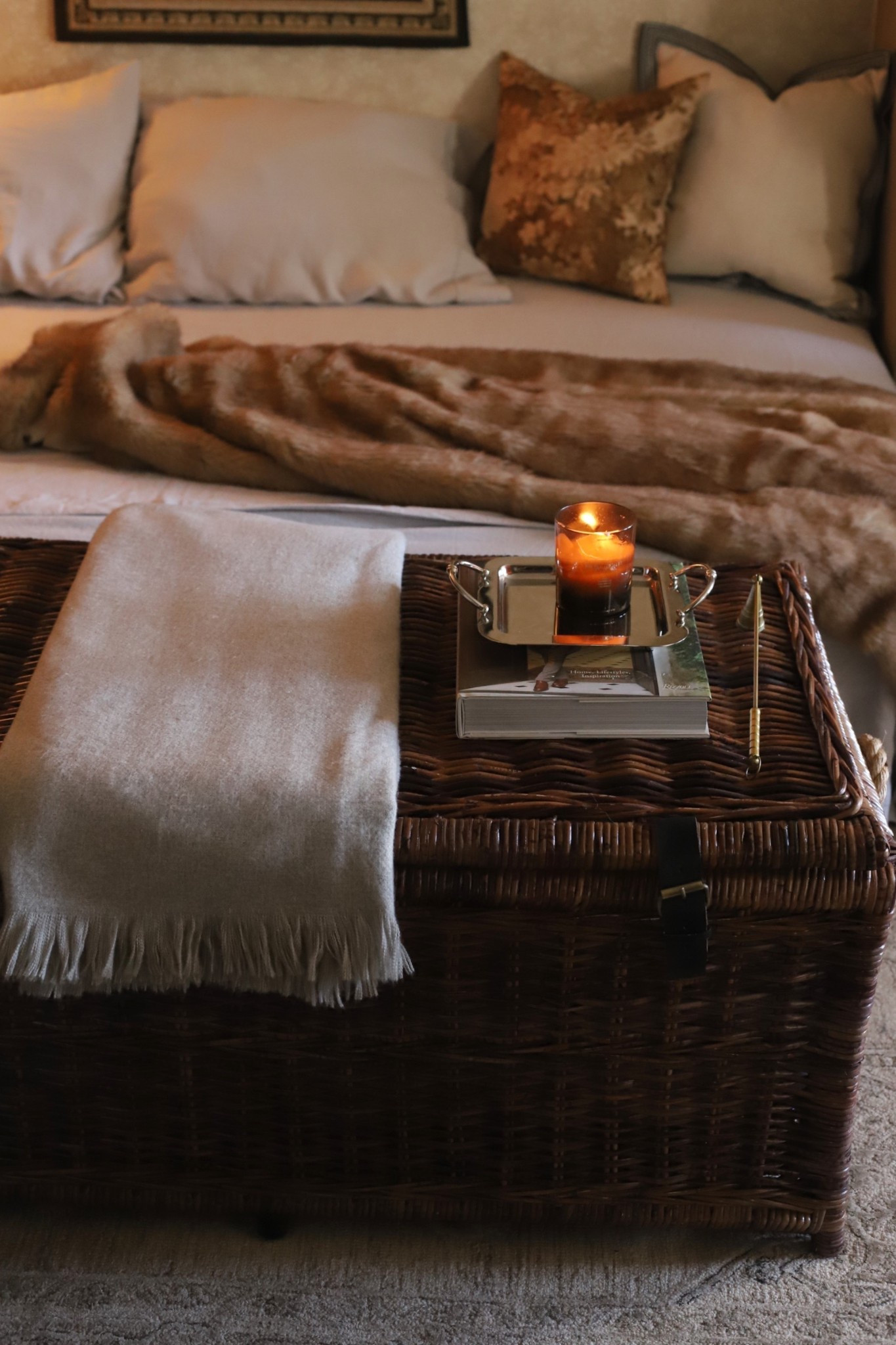 Anybody else swooning over this wicker trunk, that can also double as a chic coffee table and has storage?! 😍

#LTKSeasonal #LTKSaleAlert #LTKHome