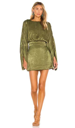 x REVOLVE Nika Dress in Olive Green | Revolve Clothing (Global)