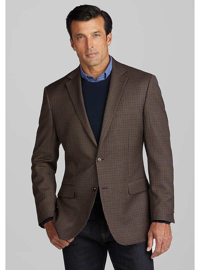 Executive Collection Traditional Fit Check Sportcoat CLEARANCE | Jos. A. Bank