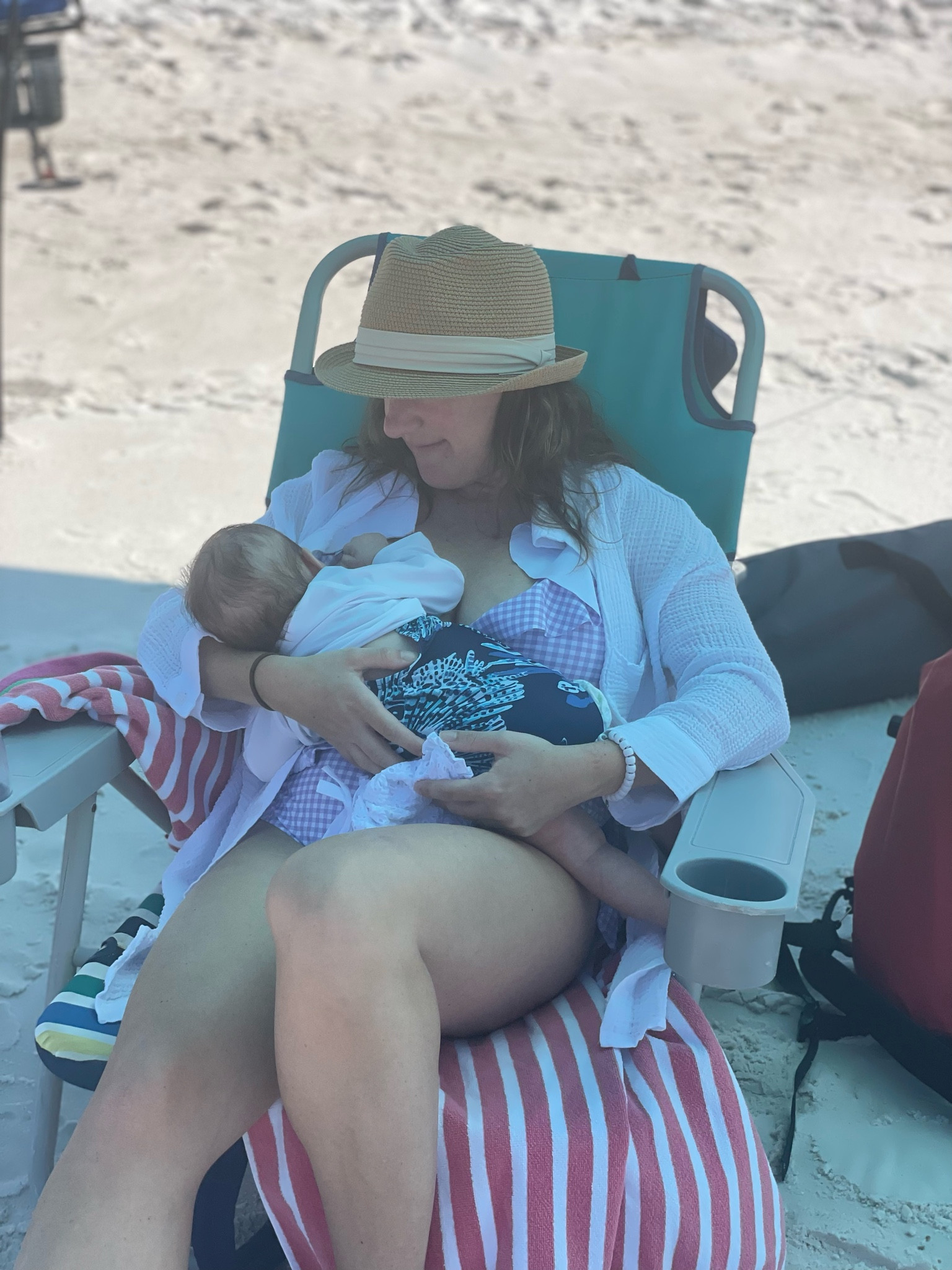 Nursing swimsuit and swimwear for new moms 
One piece perfect for postpartum 

#LTKSeasonal #LTKswim #LTKbaby