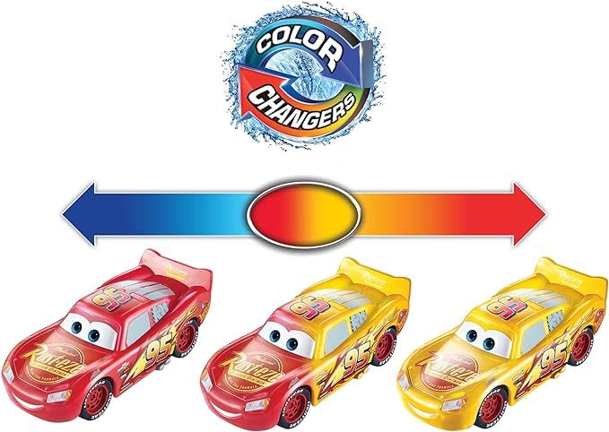 Disney Pixar Cars Color Changers Lightning McQueen | Amazon (US)