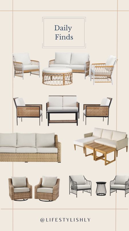 Affordable patio furniture for the summer from Walmart

#LTKFind #LTKhome