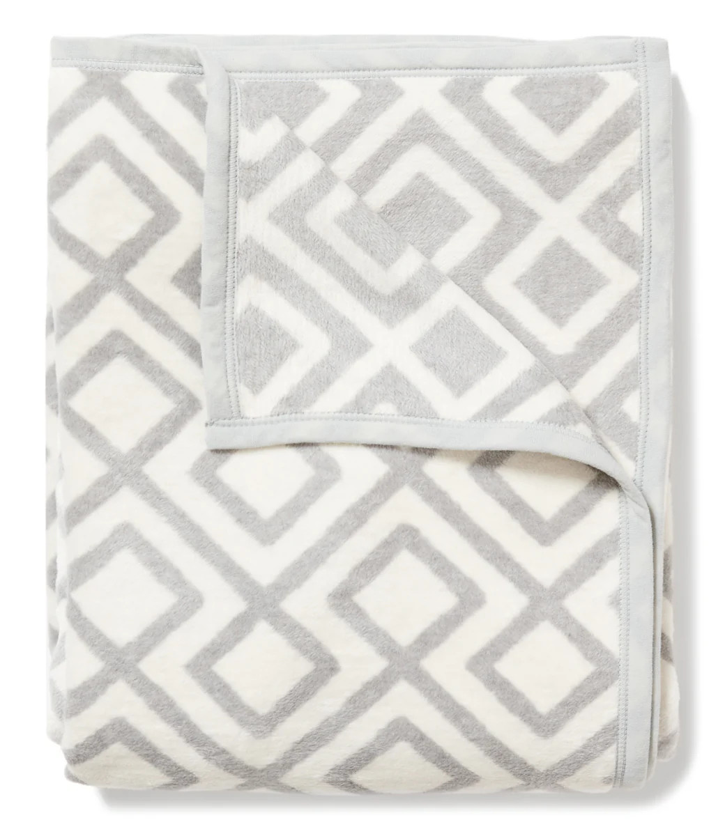 Cliff Walk Grey Blanket | ChappyWrap