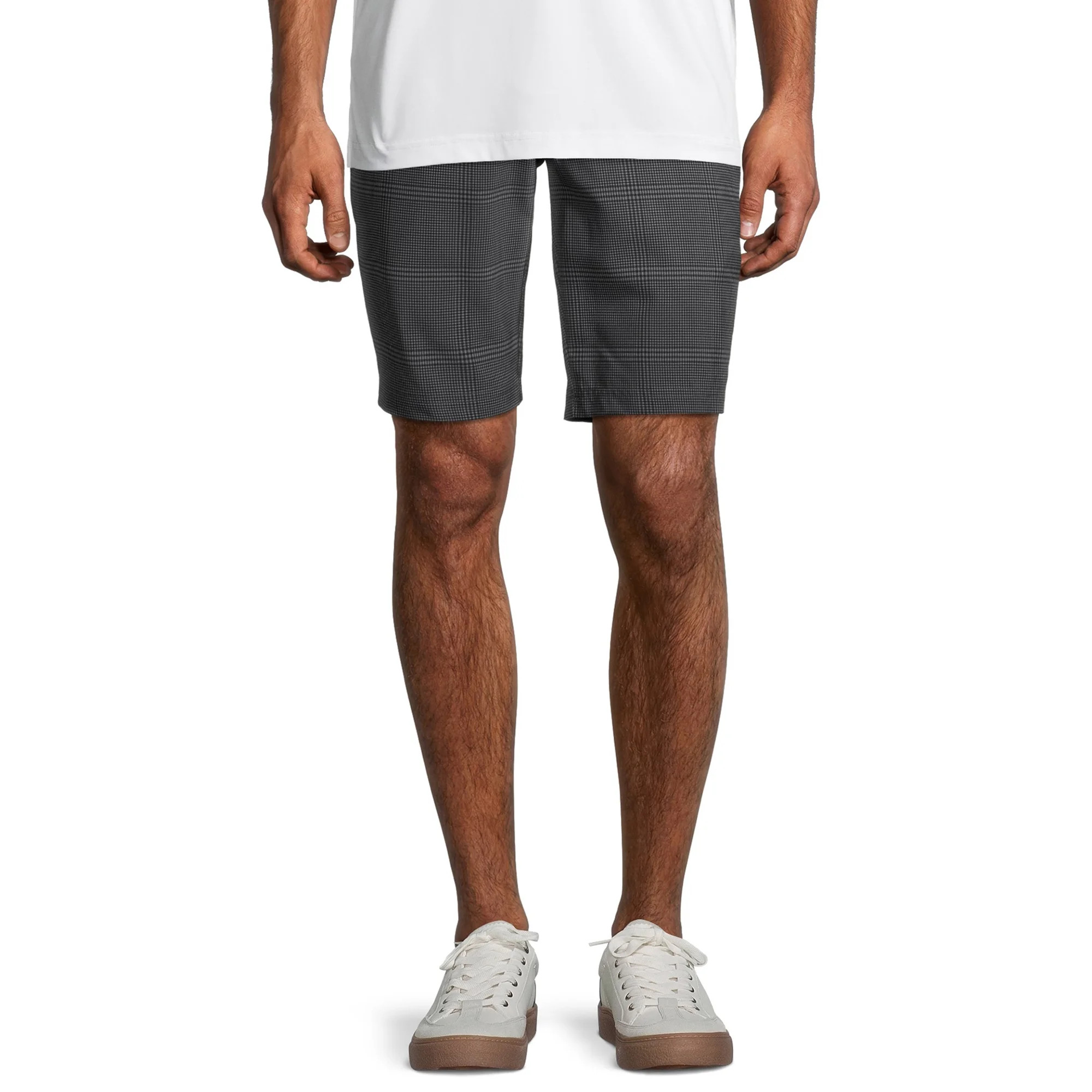 Ben Hogan Men's Flat Front Printed Plaid Shorts, up to Size 54 | Walmart (US)
