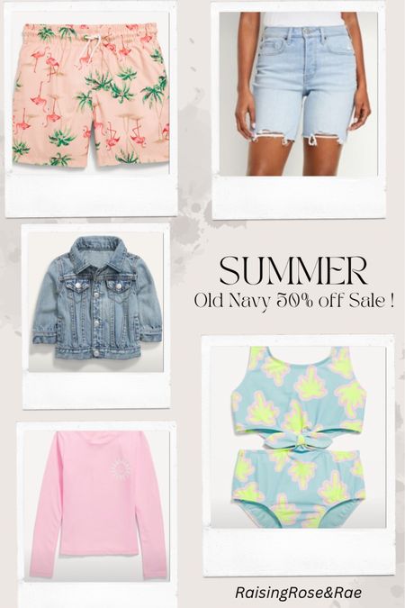 Old Navy 50% off SALE #oldnavy #sale #swim #jeans #kids #matching #summer 

#LTKFamily #LTKSeasonal #LTKSwim
