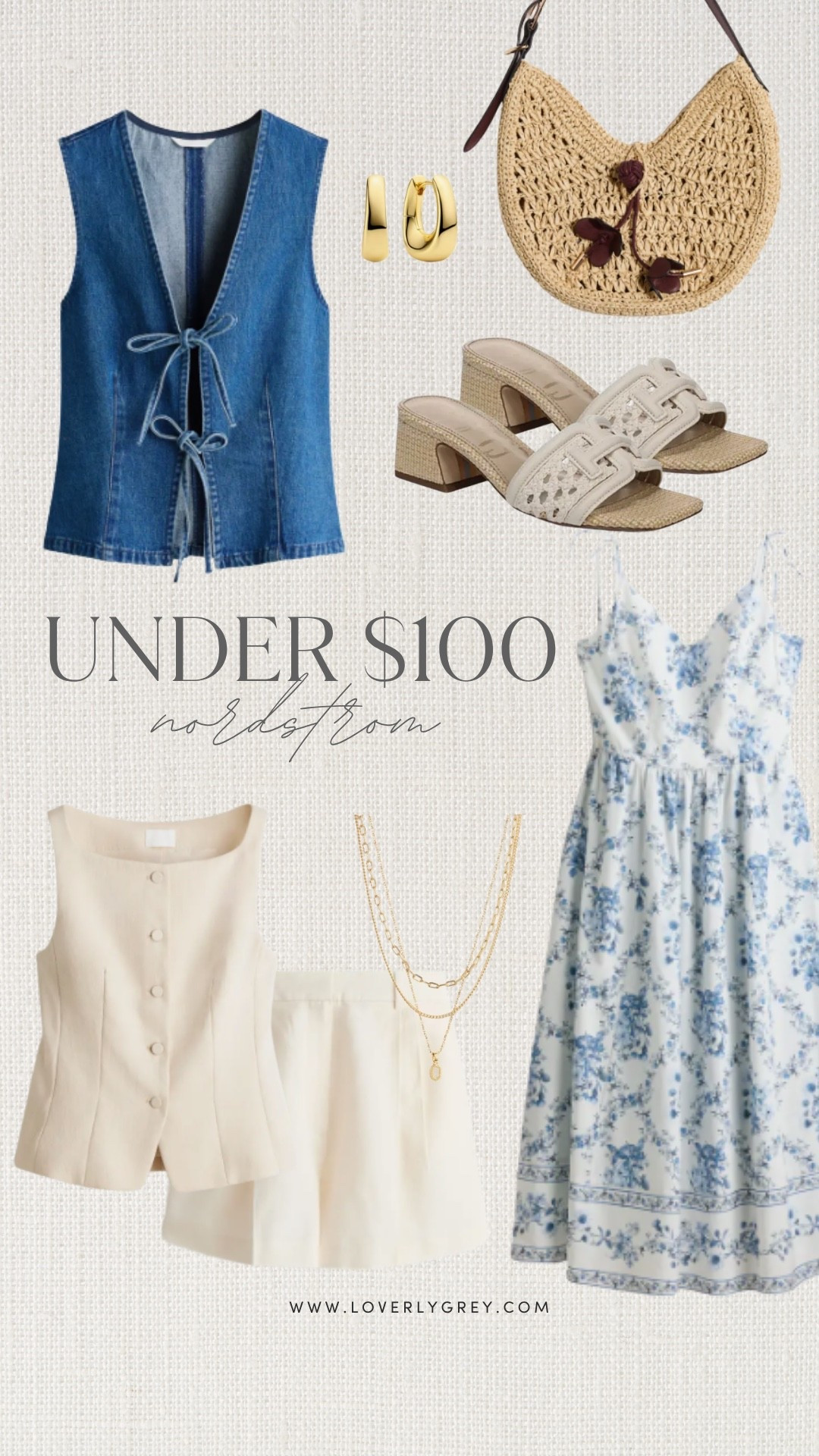 So many good Nordstrom finds here, all under $100. I love how this mix feels easy but still put together with the denim, soft neutrals, and feminine details. These are the kind of pieces I keep reaching for all season.

#LTKSeasonal #LTKootd #LTKgrwm