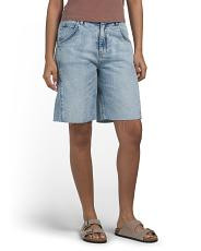 Bo Twisted Denim Shorts | TJ Maxx