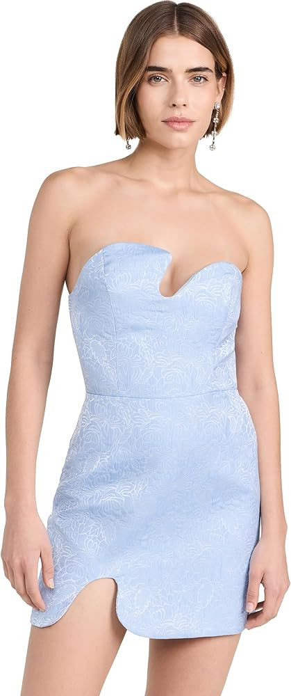 Amanda Uprichard Women's Strapless Puzzle Mini Dress | Amazon (US)